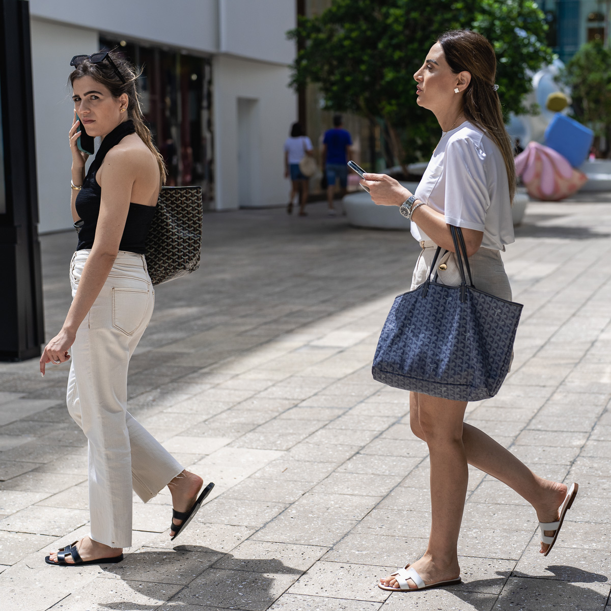 Miami Design District Goyard Totes