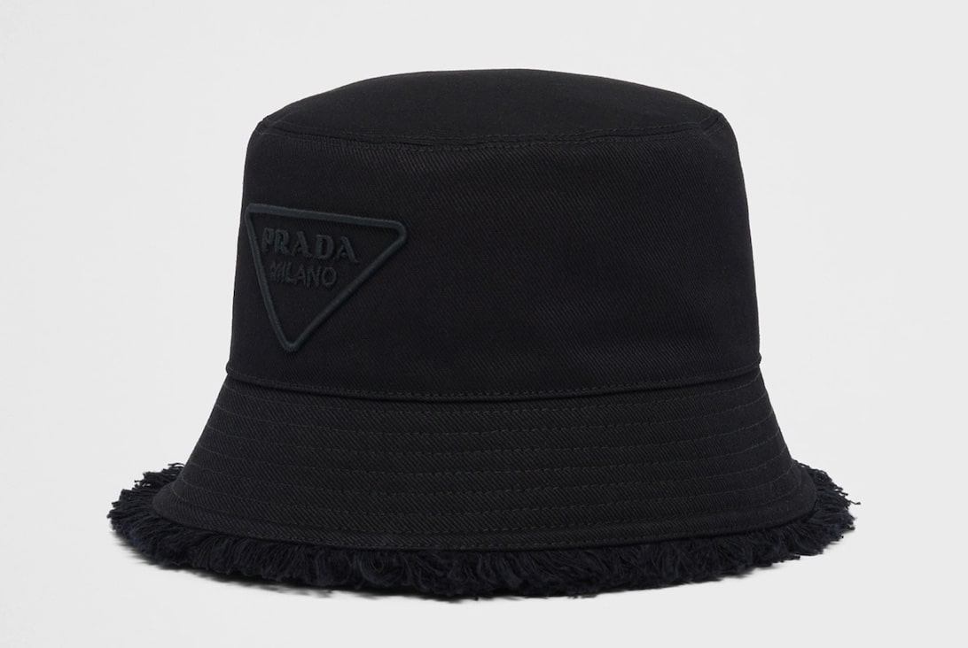 Prada Drill Bucket Hat