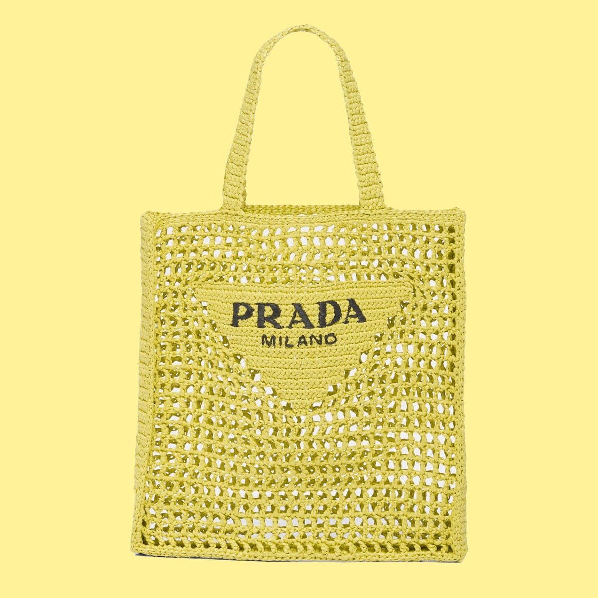 Rebag on Instagram: There's nothing quite like Prada's Saffiano leather,  especially when it's lime-colored and in the shape of the iconic Promenade  bag 💚 #rebag #Prada #pradabag