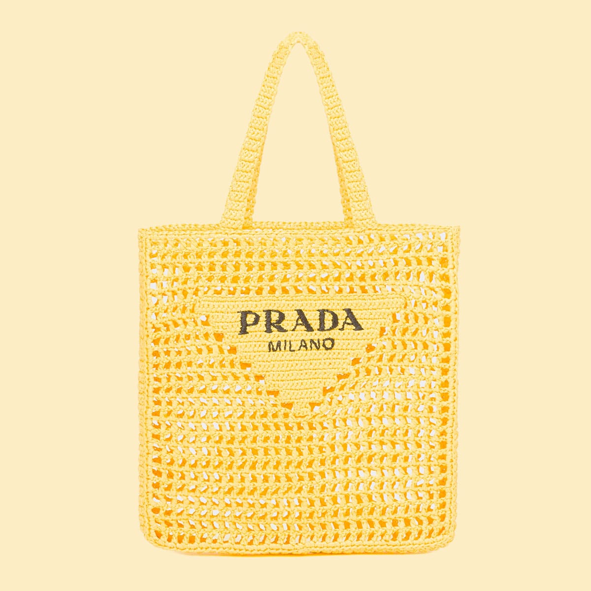 I'm Just a Girl Who Wants This Prada Raffia Bag In Every Color