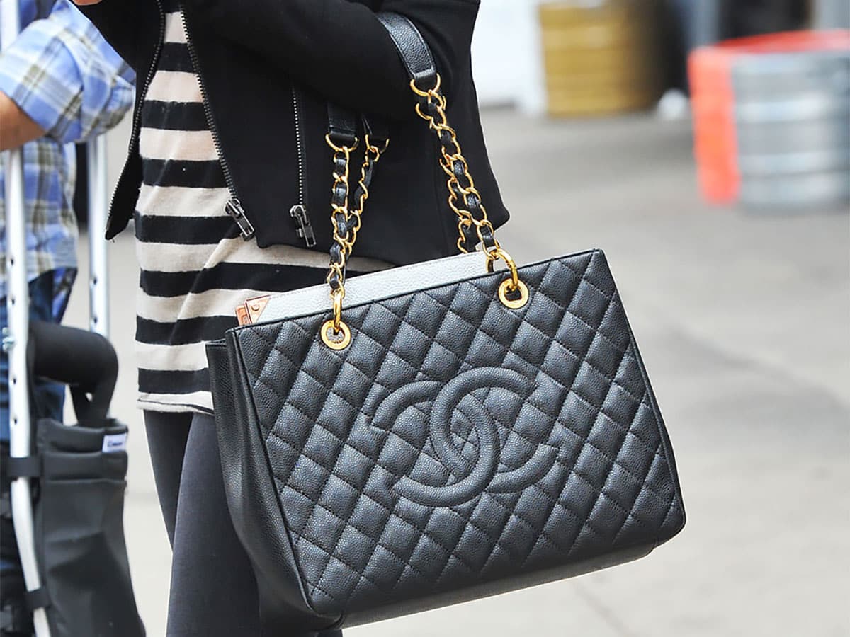 Introducir 57+ imagen chanel grand shopping tote quilted caviar
