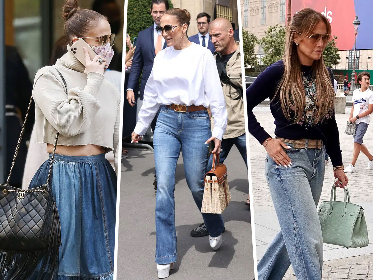 Jennifer Lopez's Birkin Doubles as a Gym Bag