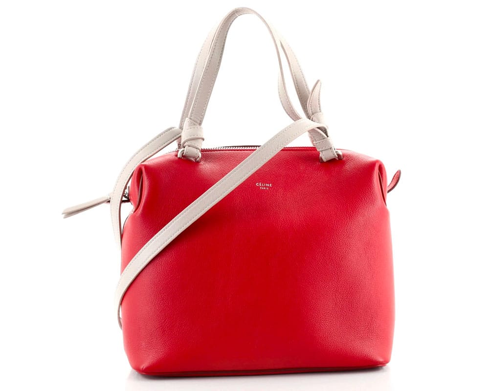 Celine Soft Cube Bag Red