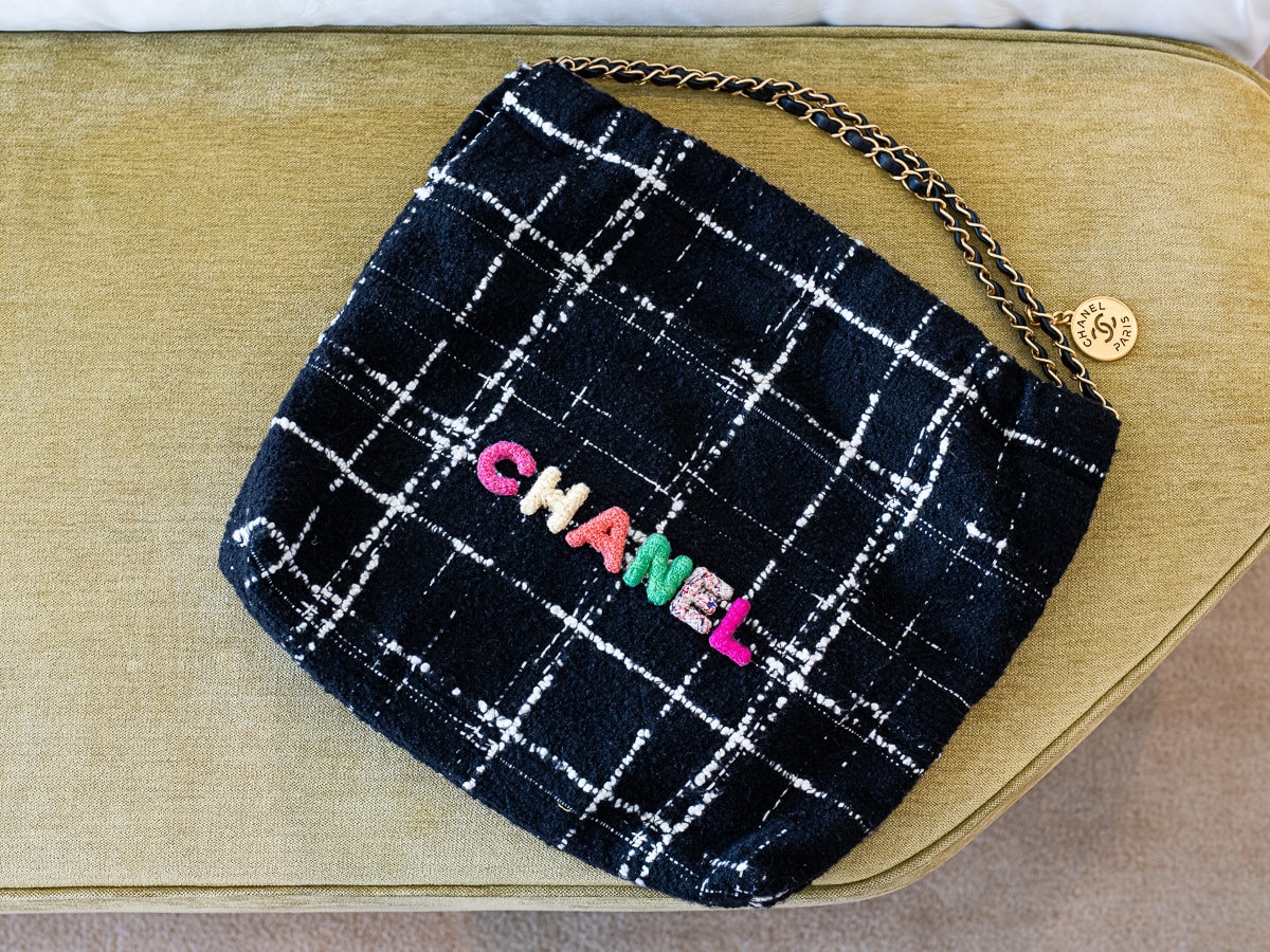 The Captivating Chanel 22 in Multicolor Tweed - PurseBlog