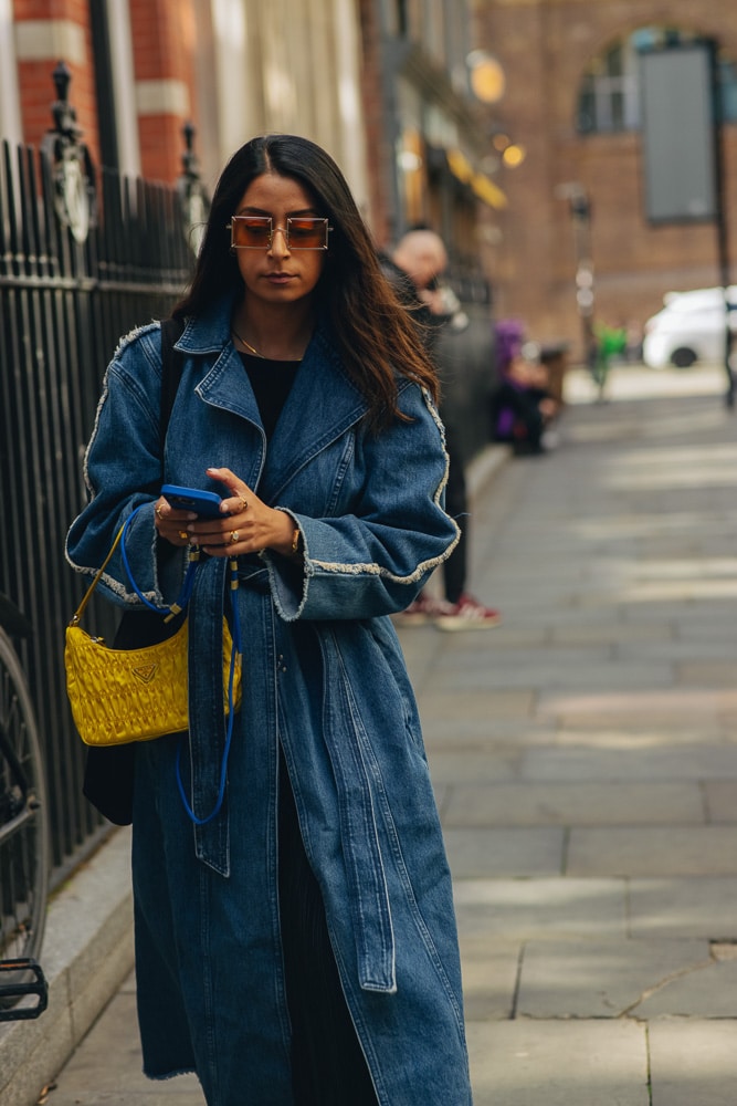 Hermès Handbag Street Style During PFW 2023 - PurseBop