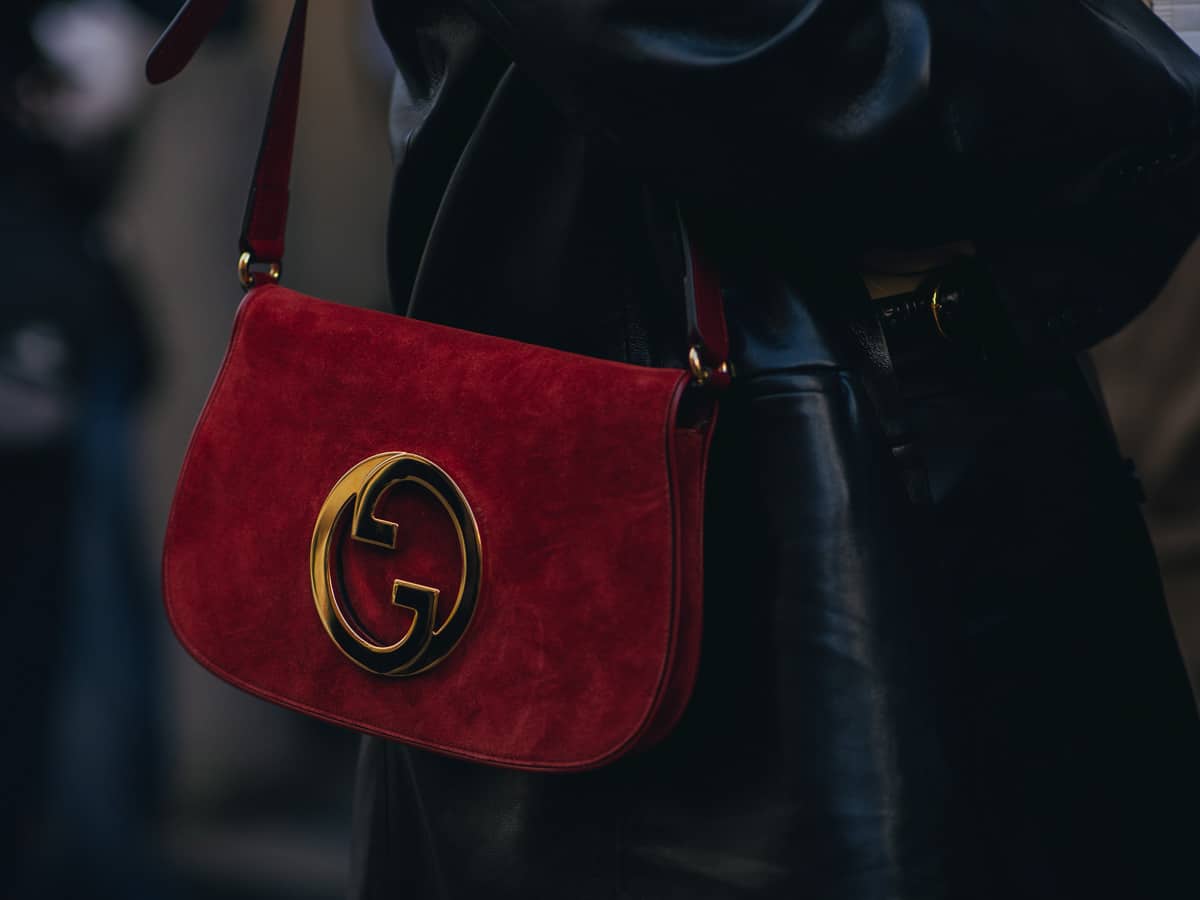 LFW Street Style Bags Day 1 Gucci Blondie