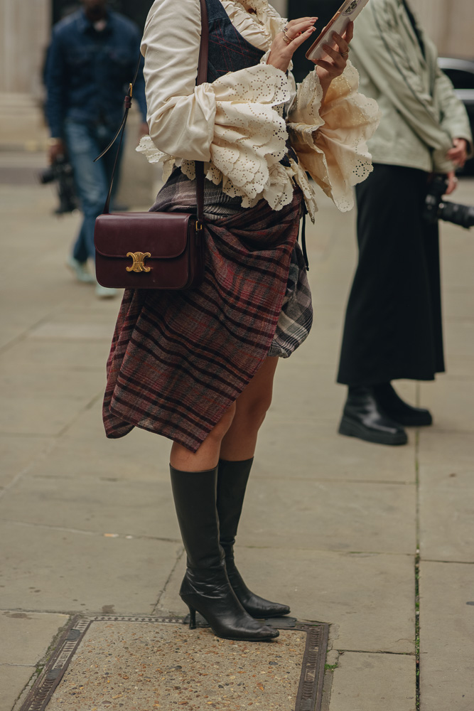 Street Style Bags from LFW Spring 2023, Day 2 - PurseBlog