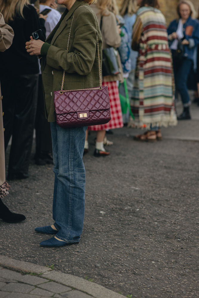 Street Style Bags from LFW Spring 2023, Day 2 - PurseBlog