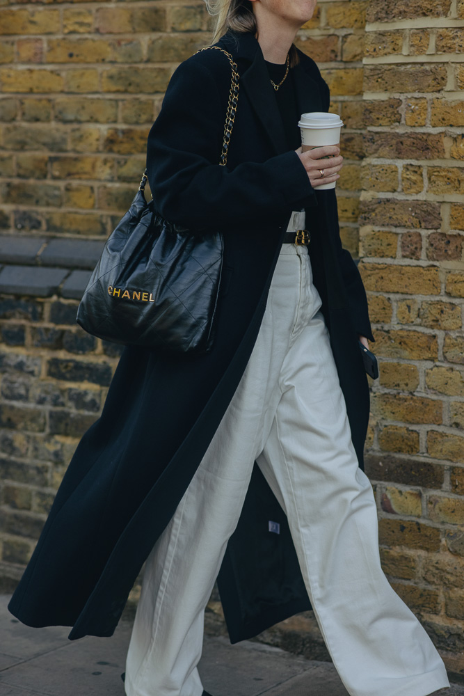 Hermès Handbag Street Style During PFW 2023 - PurseBop