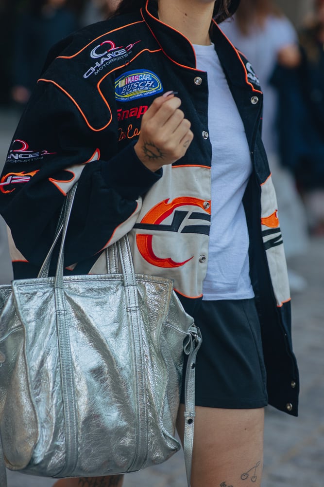 LFW Street Style Bags Day SS23 Day 2 10