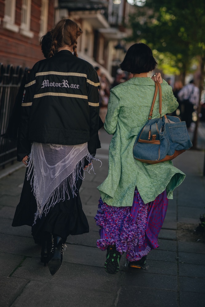 LFW Street Style Bags Day SS23 Day 2 9