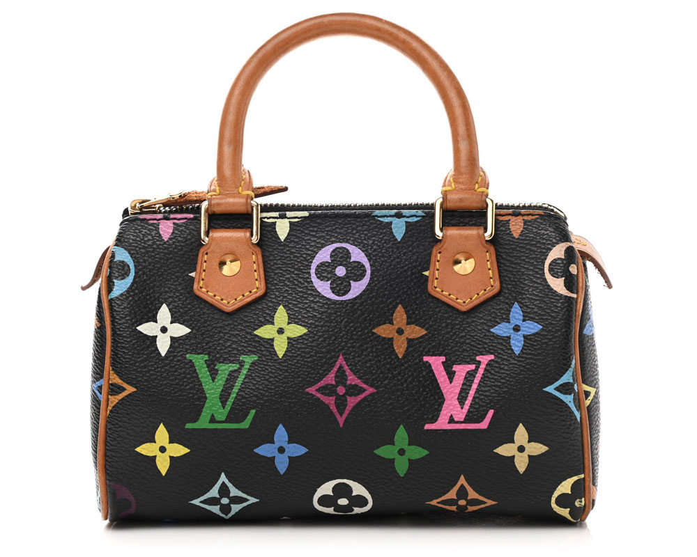 Louis Vuitton White Multicolour Monogram Murakami Alma Handbag Tote Y2K  Style