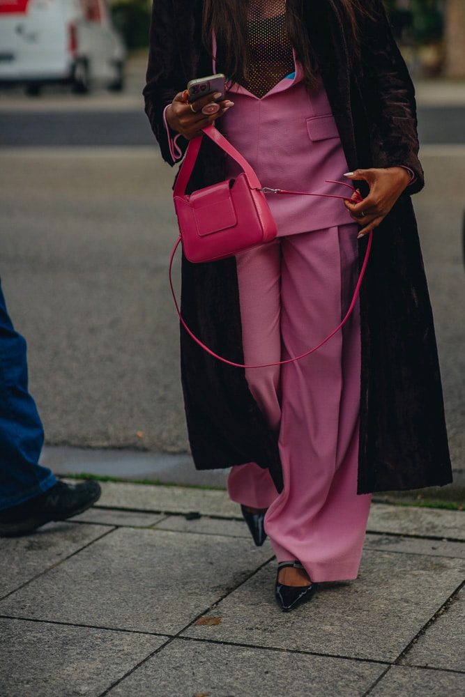 Hermès Handbag Street Style During PFW 2023 - PurseBop