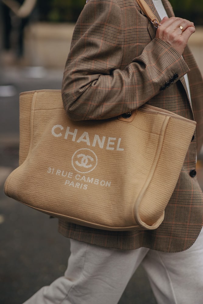 Hermès Handbag Street Style During PFW 2023 - PurseBop