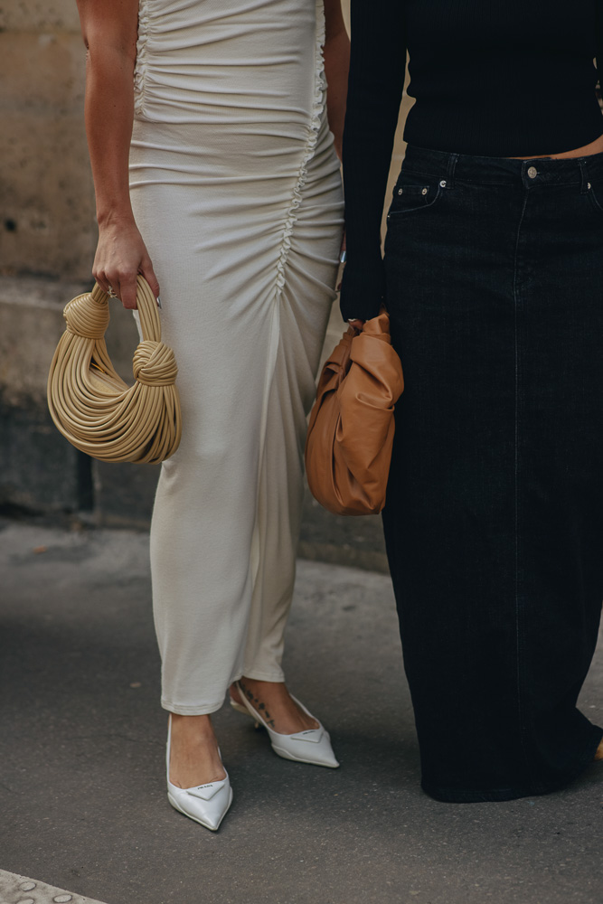 Hermès Handbag Street Style During PFW 2023 - PurseBop