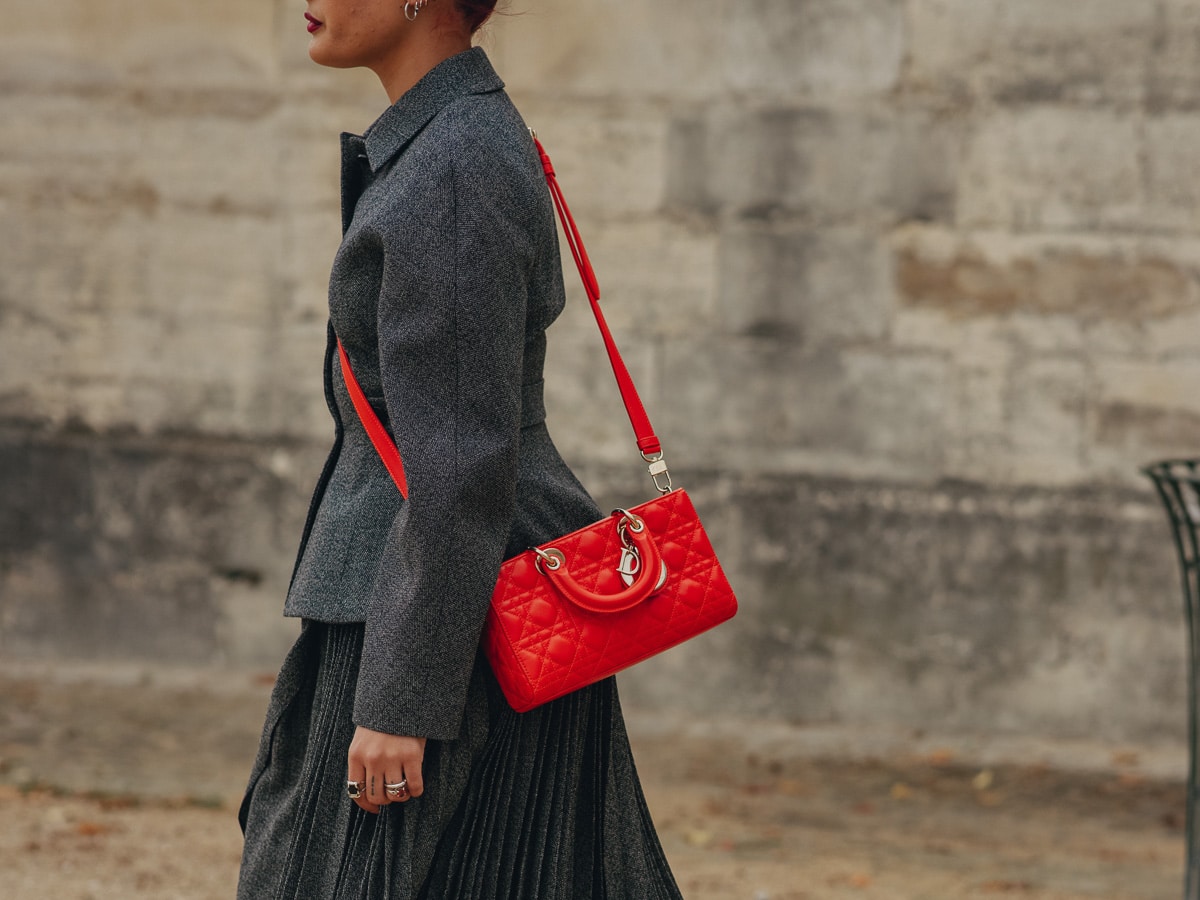 Paris Fashion Week Street Style Bags Day 1