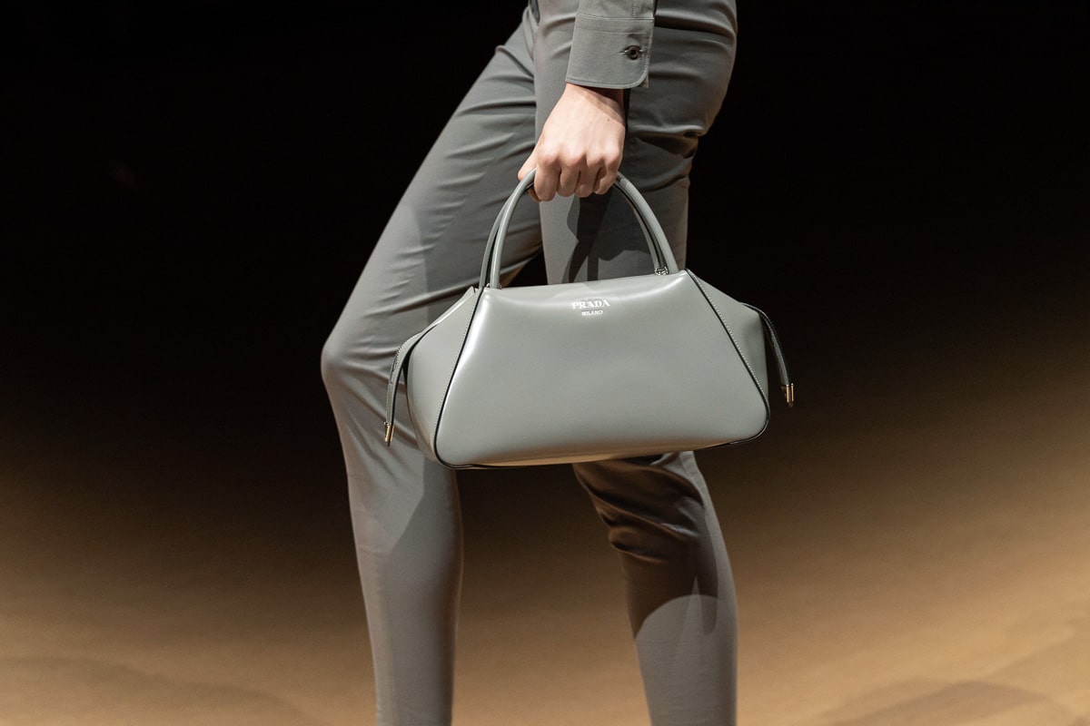 Arqué Leather Shoulder Bag By Prada, Moda Operandi in 2023