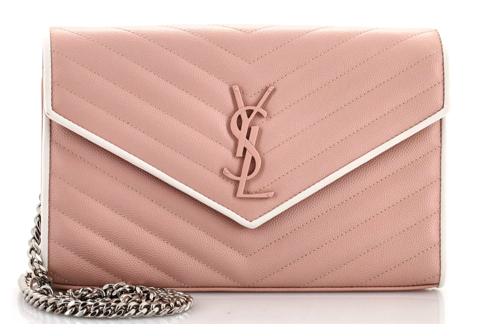 Saint Laurent Kate WOC Bicolor