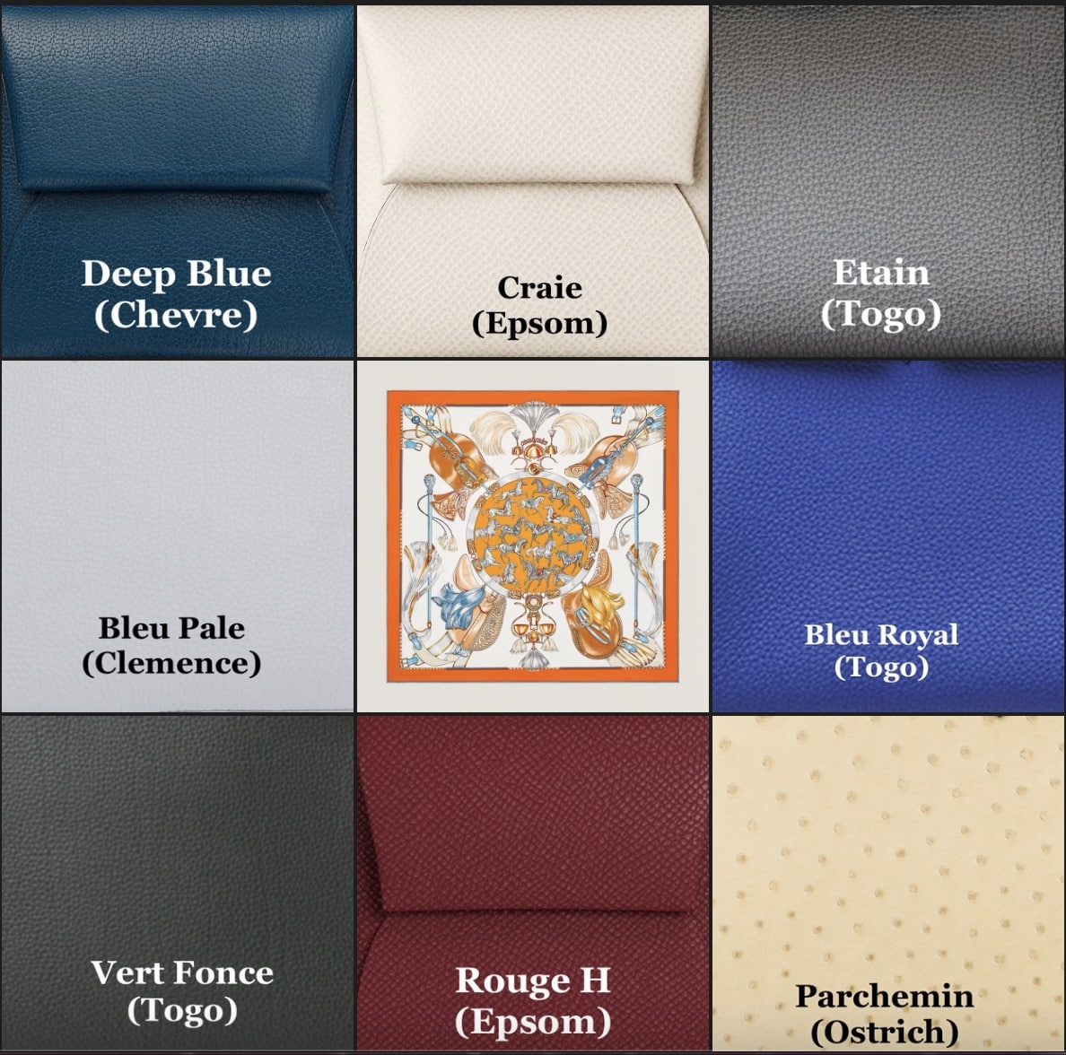 Hermès Leather Colors for Fall/Winter 2022 - PurseBlog