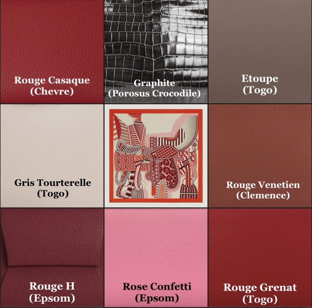 Hermès Spring/Summer 2023, Part II: Leather Colors and Seasonal Scarves -  PurseBlog