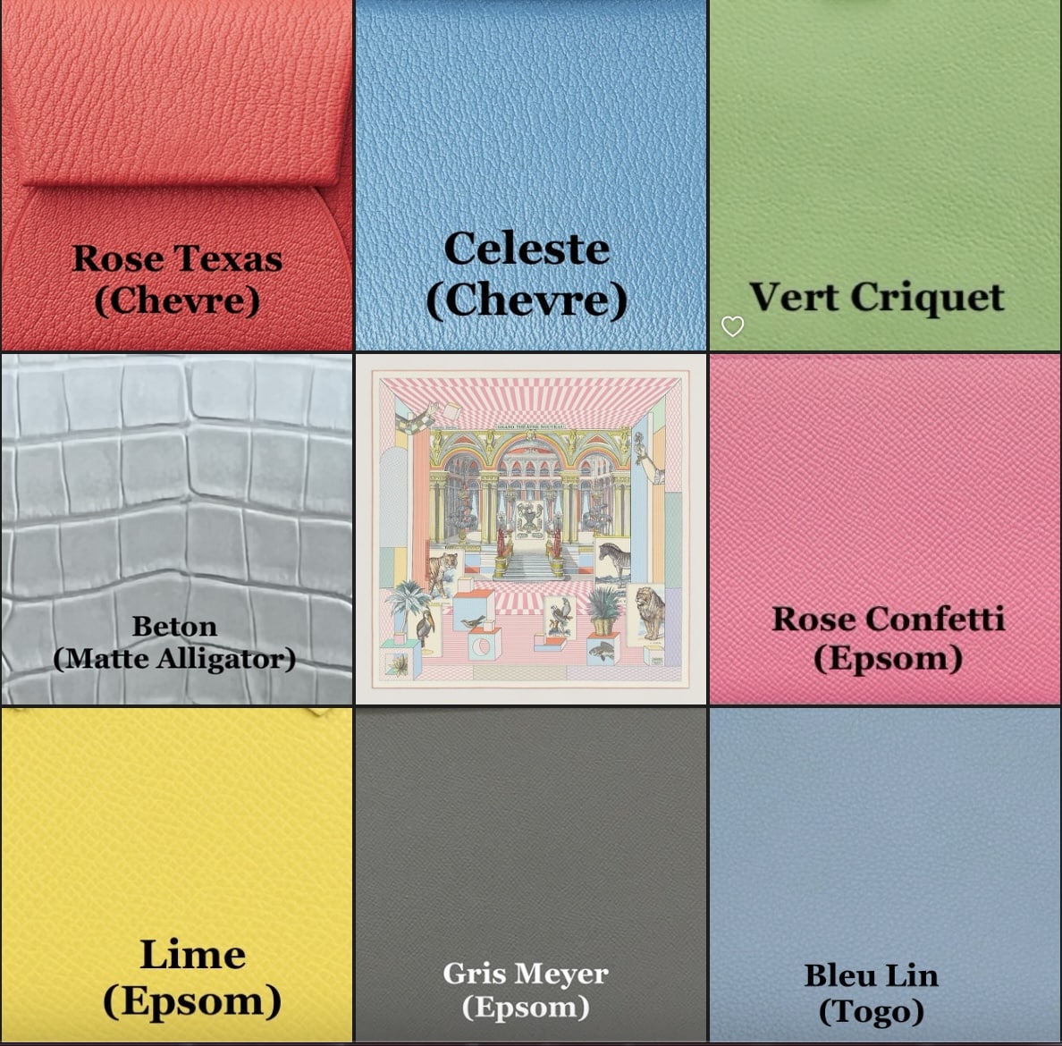 Hermès Leather Colors for Fall/Winter 2022 - PurseBlog