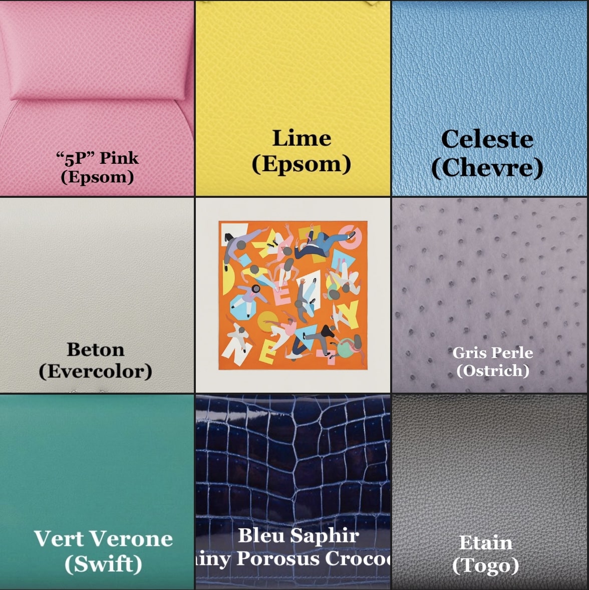 Hermès Leather Colors for Fall/Winter 2022 - PurseBlog