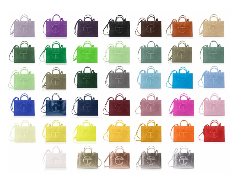 telfar bag sizes