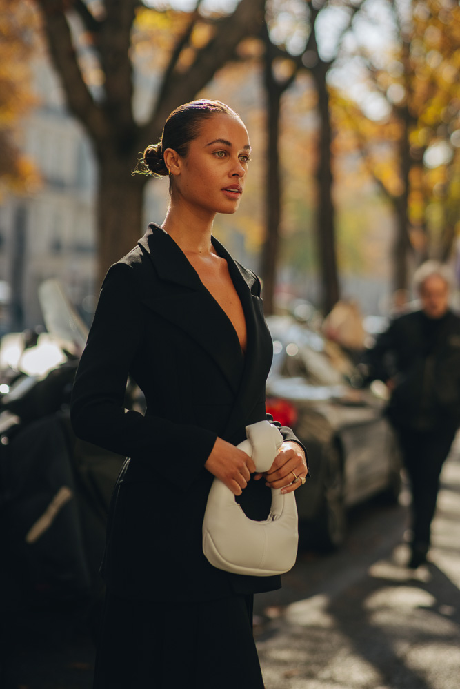 Hermès Handbag Street Style During PFW 2023 - PurseBop