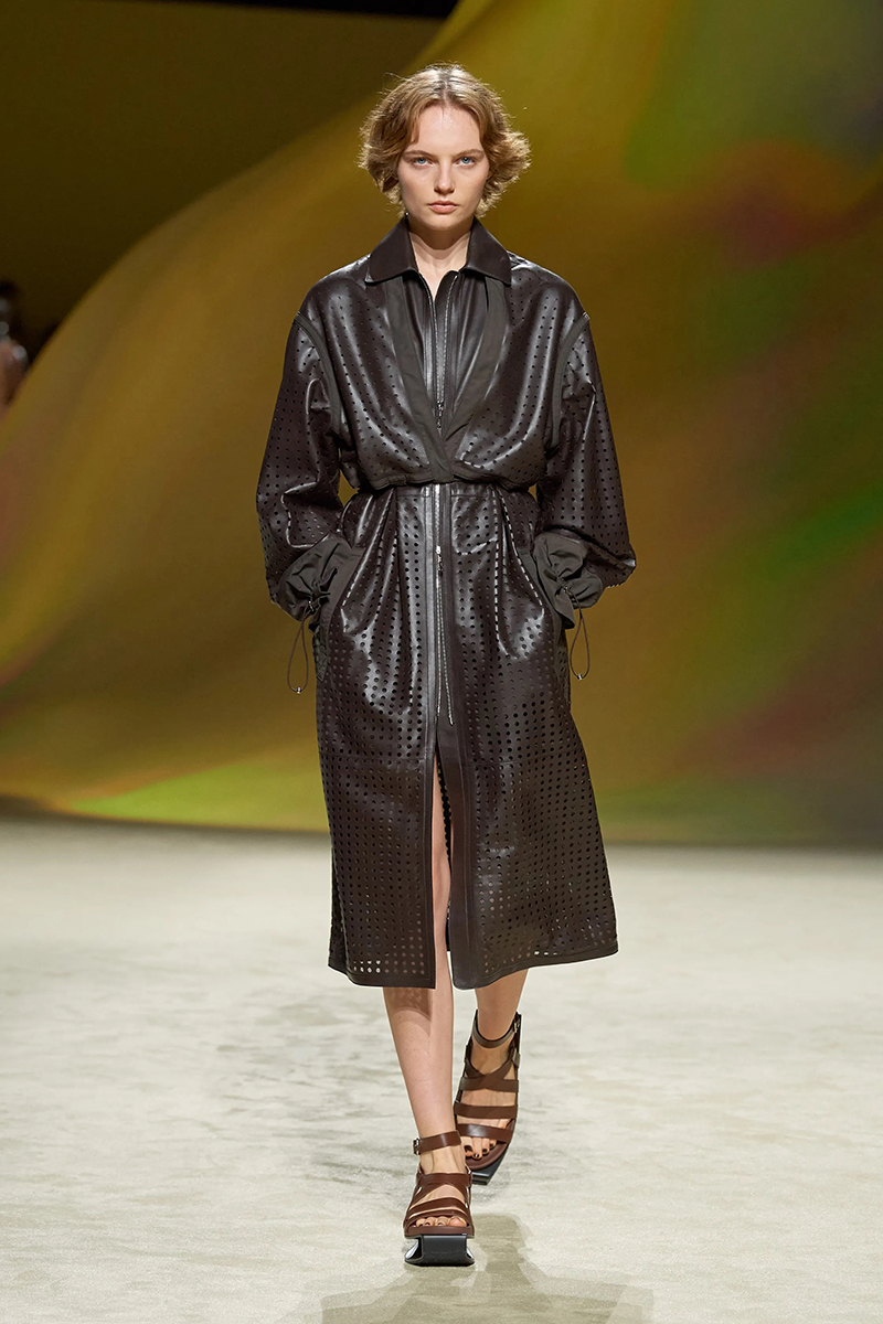 Hermes SS23 Look 13 via Vogue.com