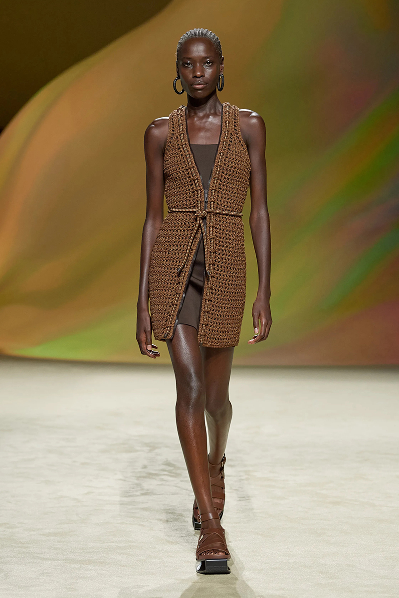 Hermes SS23 Look 16 via Vogue.com