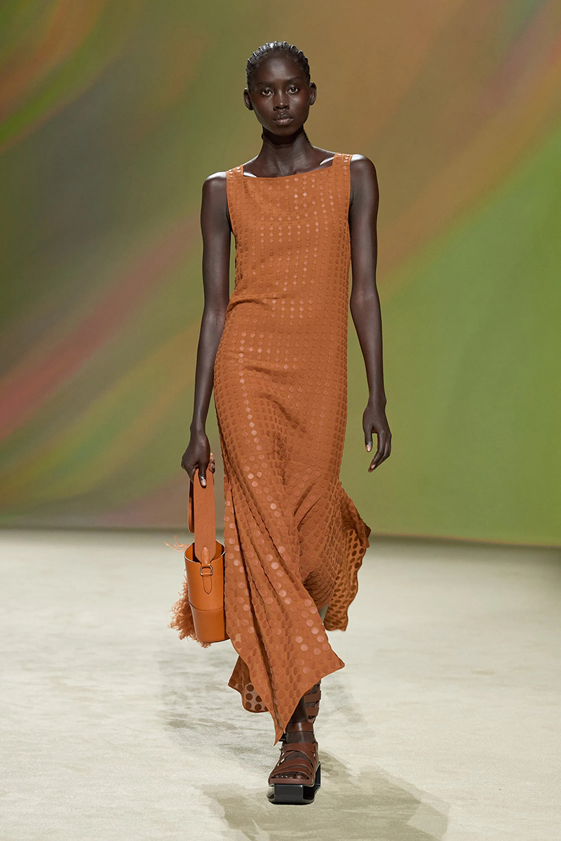 Hermes SS23 Look 20 via Vogue.com