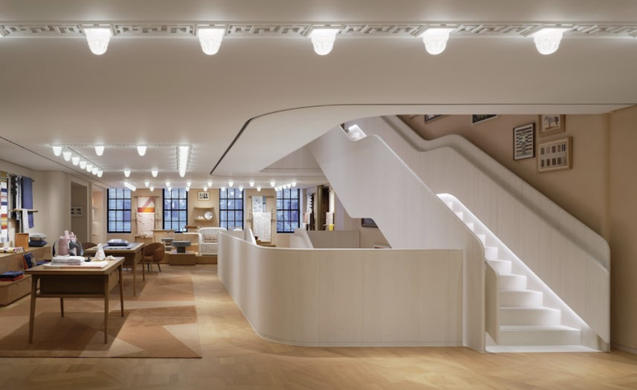 Second Floor/Furniture & Housewares. Photo via Hermès.