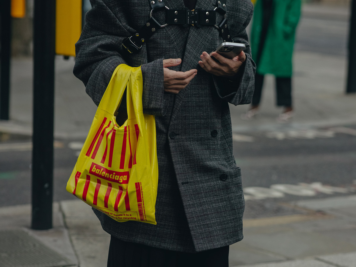 Check out this ridiculous Louis Vuitton trash bag