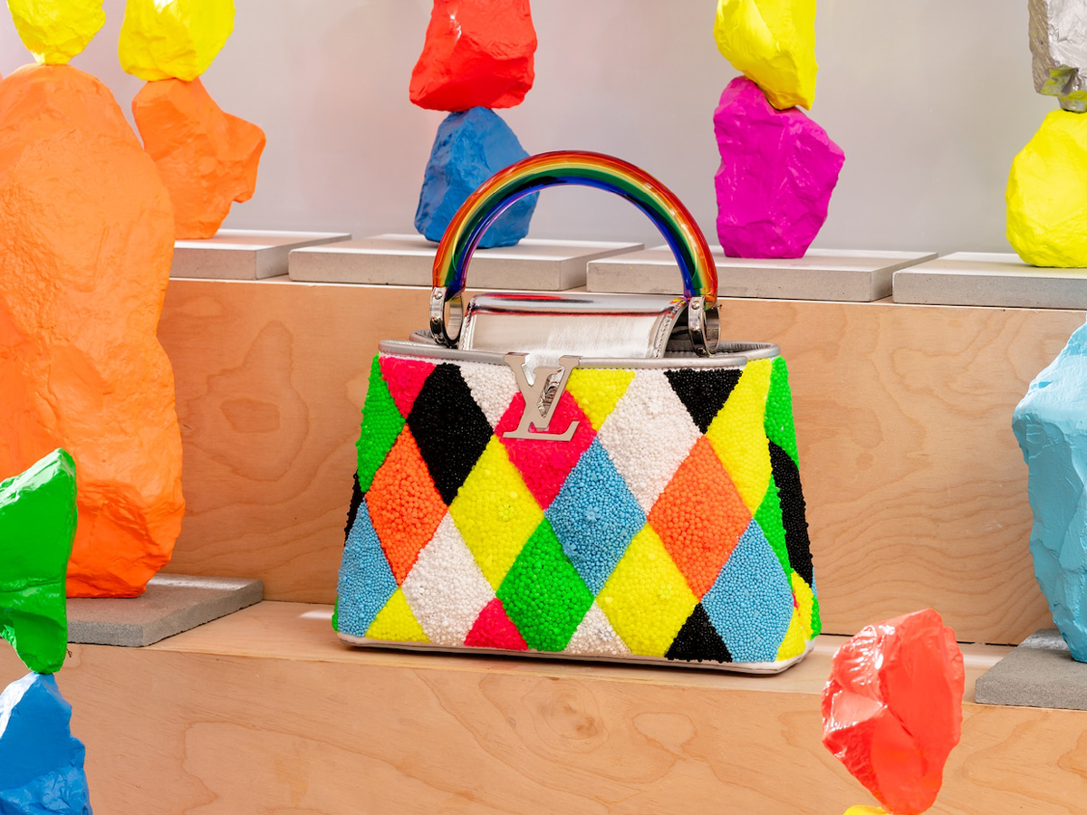 Louis Vuitton's Artsy Capucines Bags Are Conversation Starters All