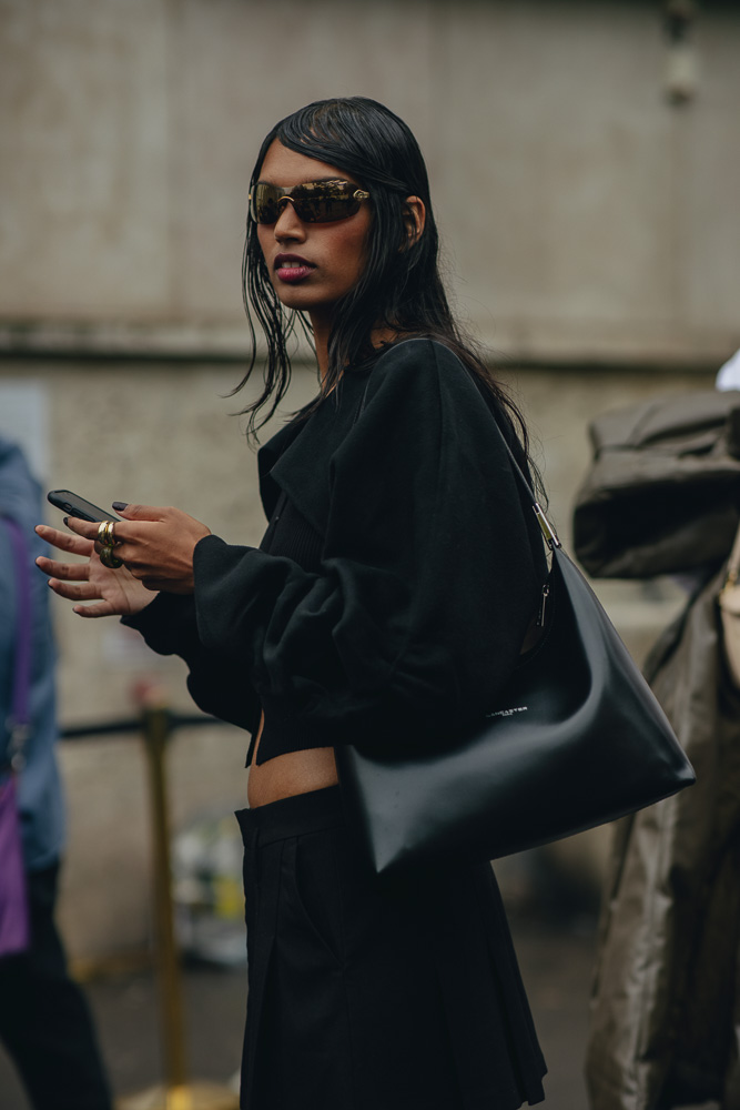 Hermès Handbag Street Style During PFW 2023 - PurseBop