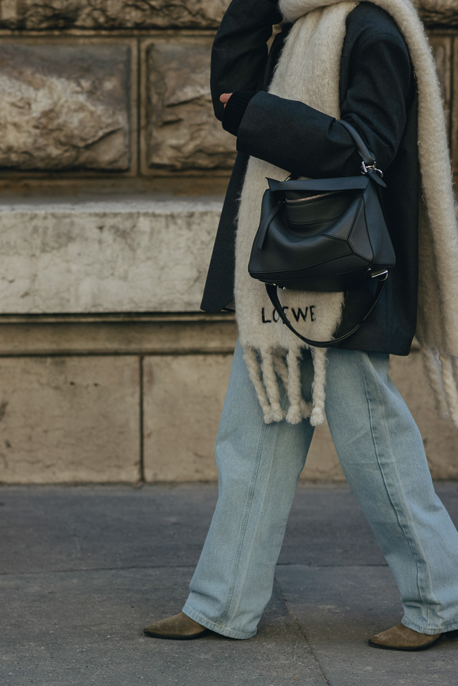 Hermès Handbag Street Style During PFW 2023 - PurseBop