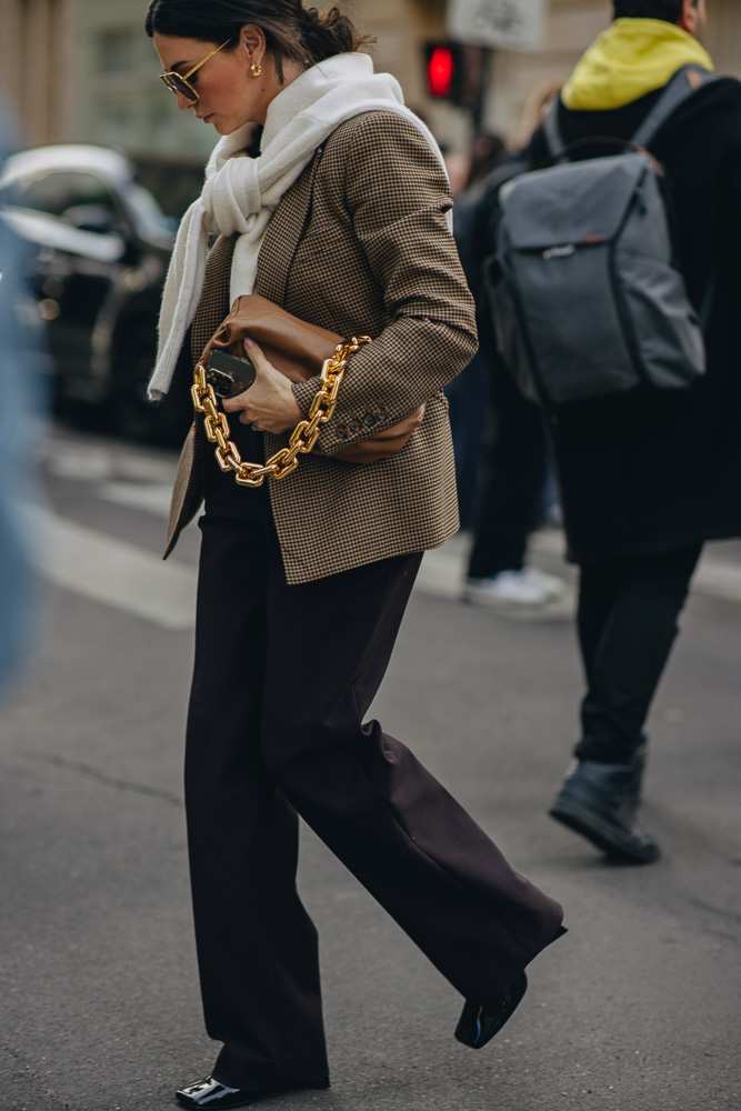 Hermès Handbag Street Style During PFW 2023 - PurseBop