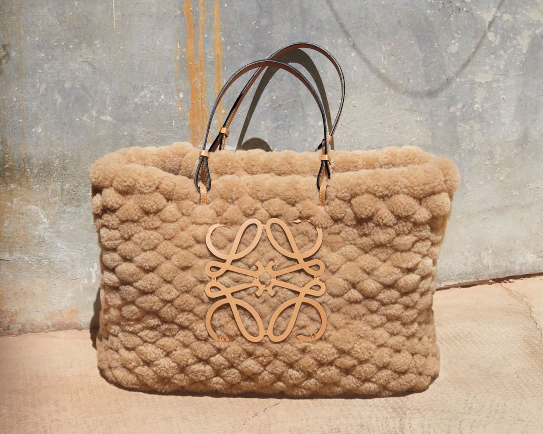 Loewe Basket Shearling Bag