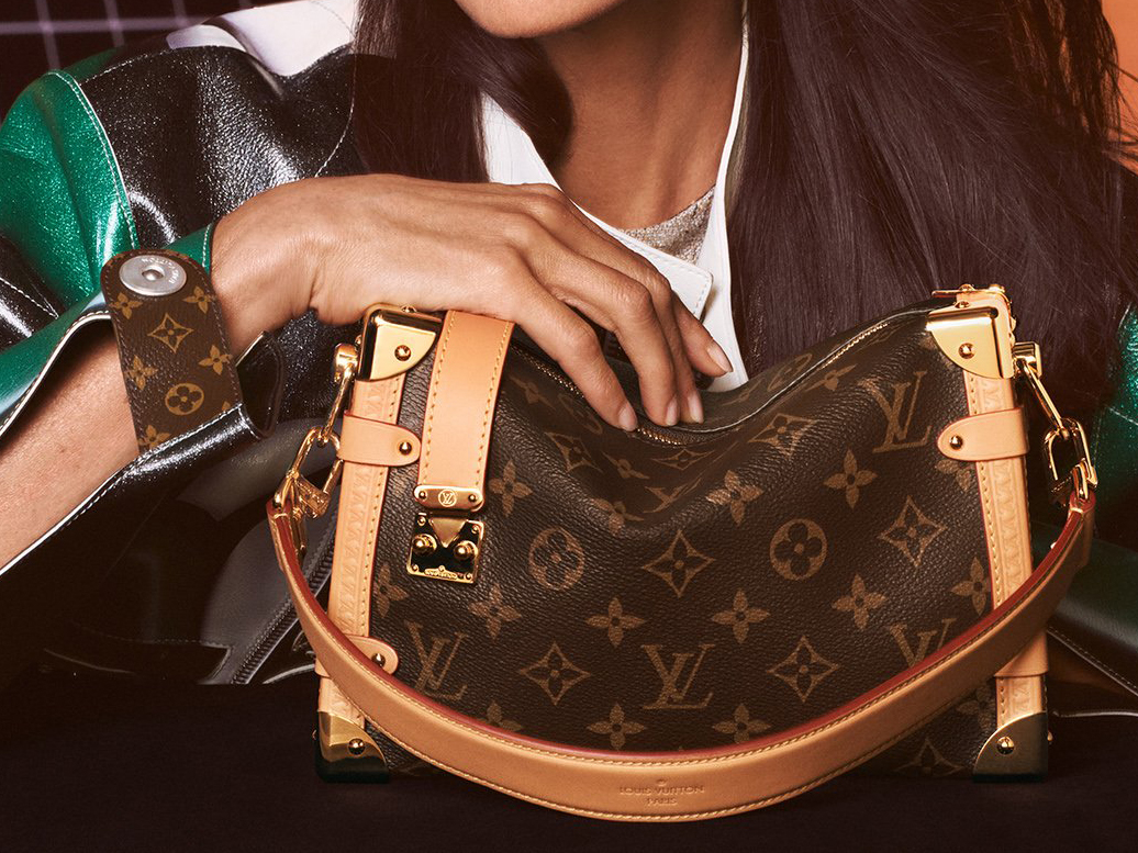 Louis Vuitton Side Trunk Monogram Bag