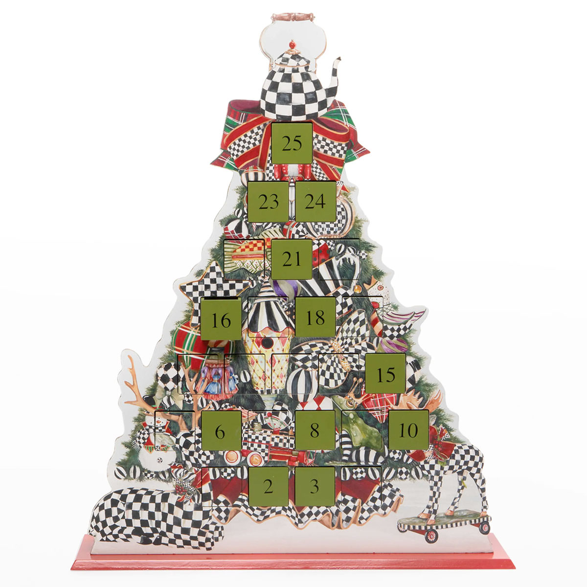 Louis Vuitton 2022 Wood Ornament Advent Calendar