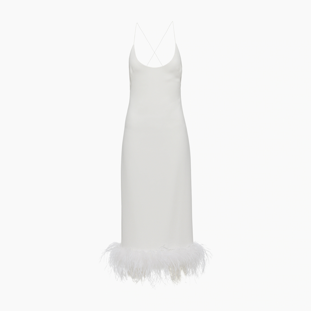 Miu Miu Feather Dress