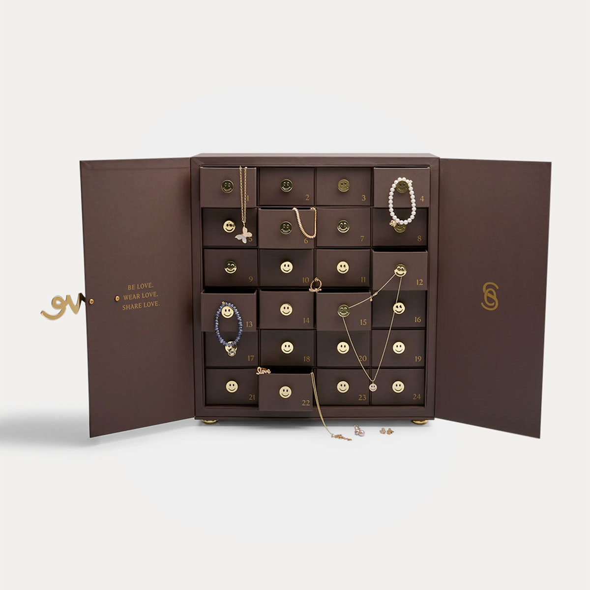 Sydney Evan 14K Gold and Diamond Jewelry Advent Calendar