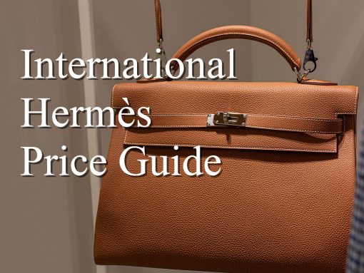 International Hermes Price Guide