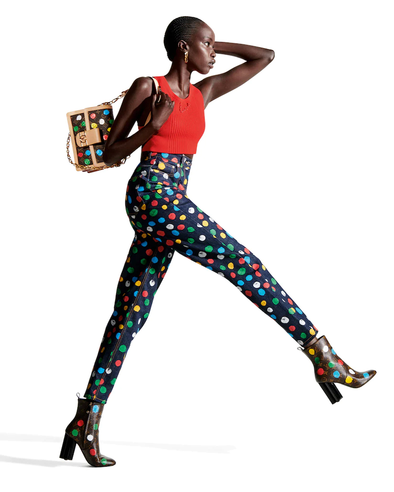 LV YAYOI KUSAMA LOOKBOOK W Look2 DII LV YAYOI KUSAMA LOOKBOOK W Look2 DII