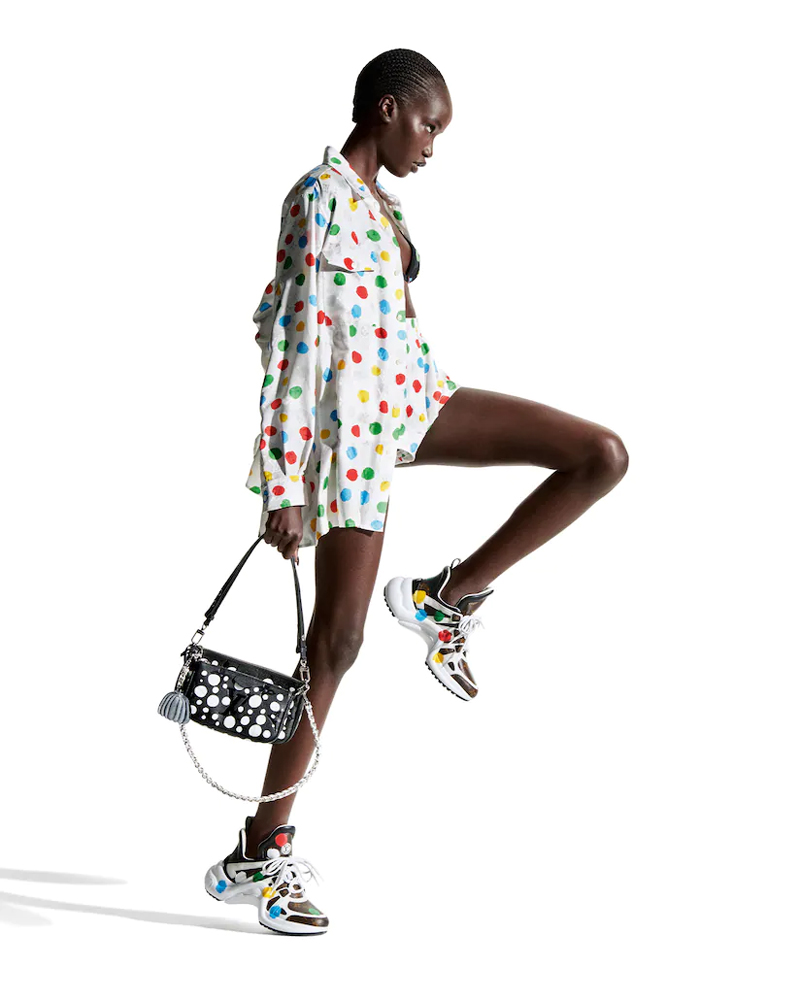 LV YAYOI KUSAMA LOOKBOOK W Look3 DII LV YAYOI KUSAMA LOOKBOOK W Look3 DII