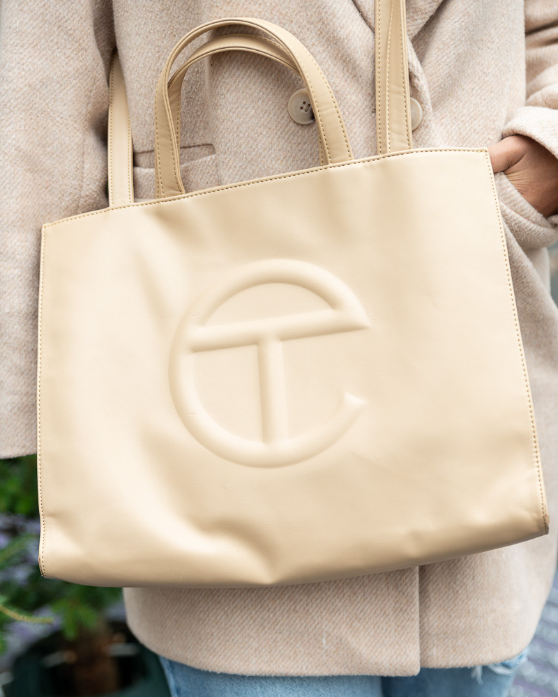 Oh my cream tote bag cheap