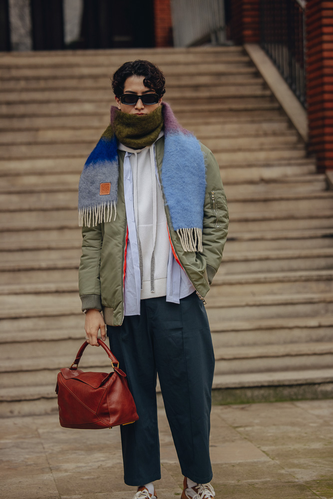 Hermès Handbag Street Style During PFW 2023 - PurseBop