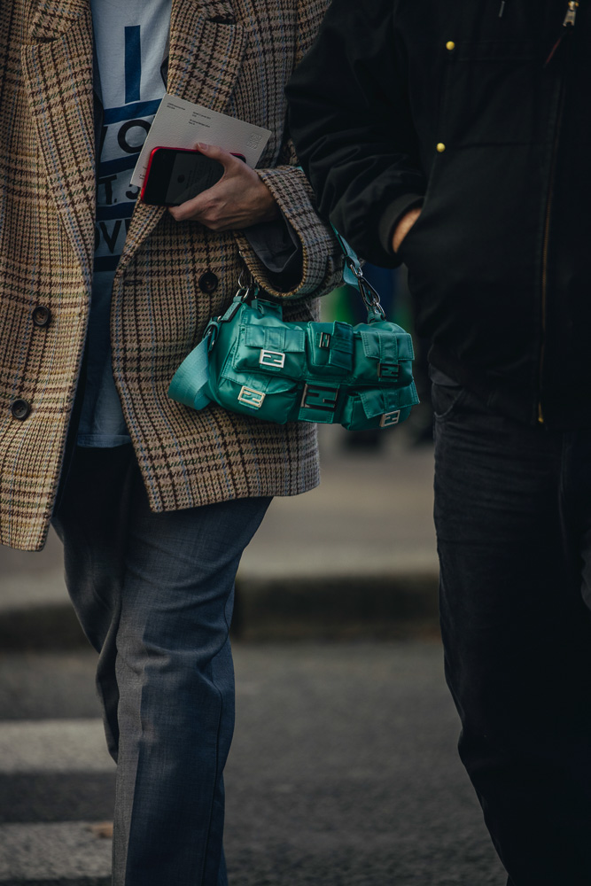 Hermès Handbag Street Style During PFW 2023 - PurseBop