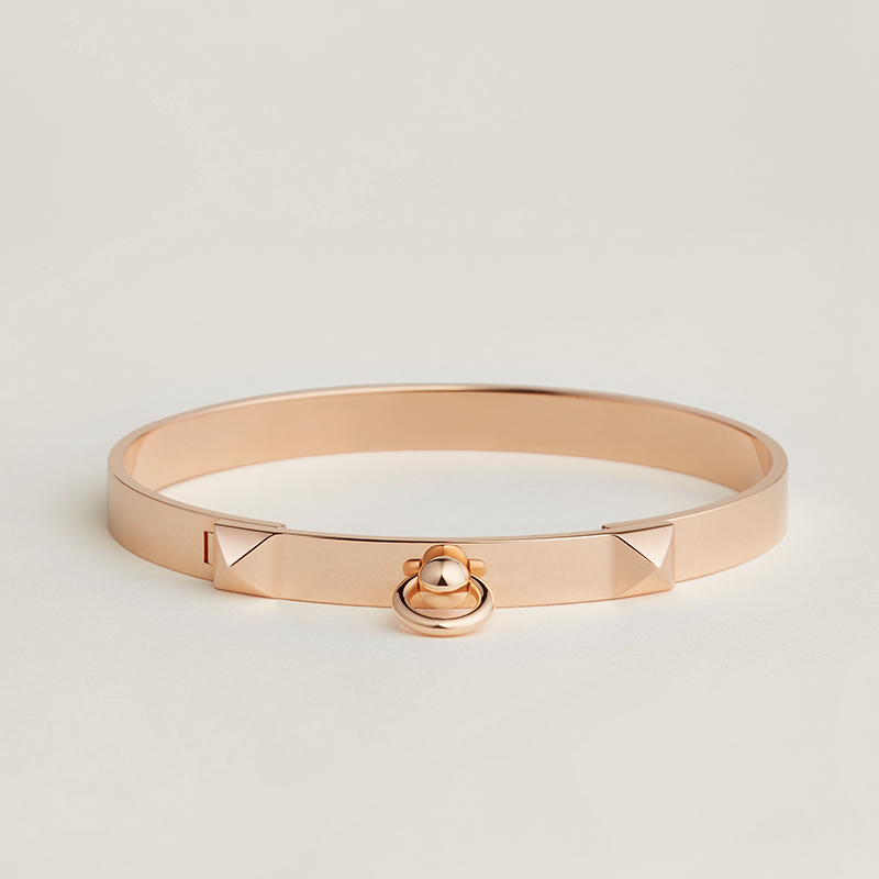 Collier de Chien Bracelet in Rose Gold, $7600. Photo via Hermes.com