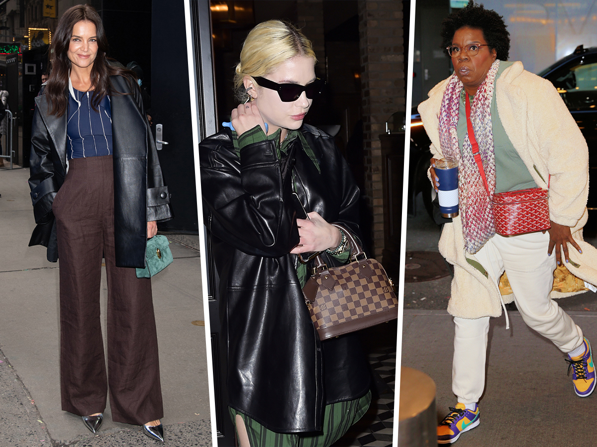 Celebs Turn To Old Favorites Or the Newest Styles from Saint Laurent and  Balenciaga - PurseBlog